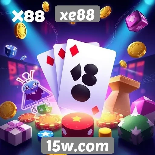 Variedade de jogos disponíveis no xe88